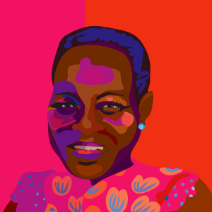 Graphic portrait