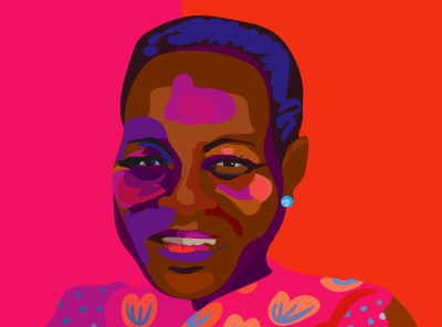 Graphic portrait
